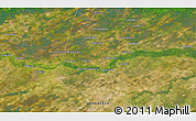 Satellite 3D Map of the area around 6° 59' 36" N, 67° 55' 30" W