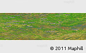 Satellite Panoramic Map of the area around 6° 59' 36" N, 69° 37' 30" W