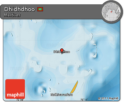 Political Map of Dhidhdhoo