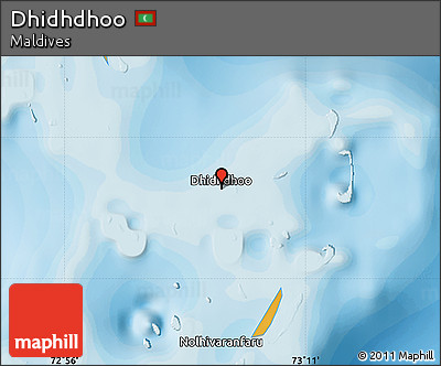 Political Map of Dhidhdhoo