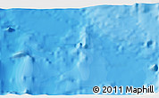 Political 3D Map of the area around 6° 59' 36" N, 82° 22' 30" W