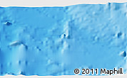 Shaded Relief 3D Map of the area around 6° 59' 36" N, 82° 22' 30" W