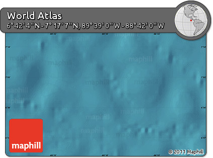 Satellite Map of the Area around 6° 59' 36" N, 89° 10' 30" W