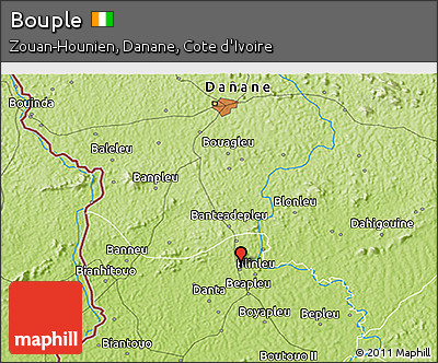 Physical 3D Map of Bouple