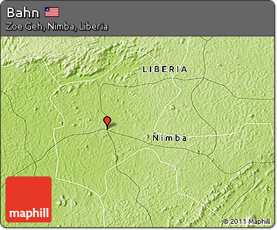Physical 3D Map of Bahn