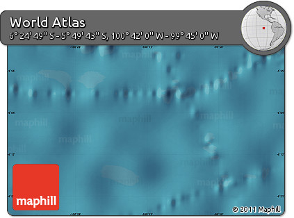 Satellite Map of the Area around 6° 7' 16" S, 100° 13' 29" W