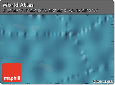 Satellite Map of the Area around 6° 7' 16" S, 100° 13' 29" W