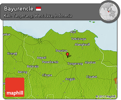 Physical 3D Map of Bayurencle