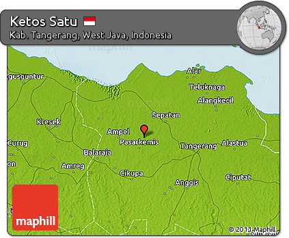 Physical 3D Map of Ketos Satu