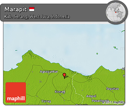Physical 3D Map of Marapit