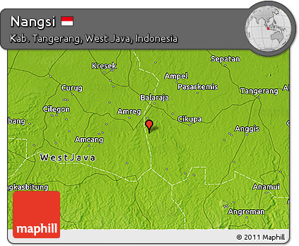 Physical 3D Map of Nangsi