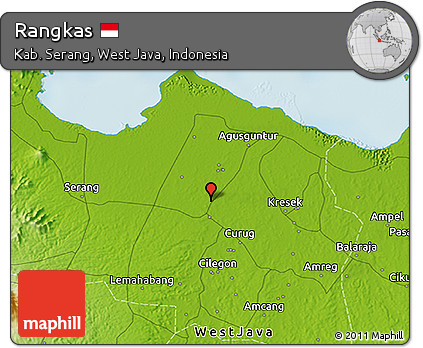 Physical 3D Map of Rangkas