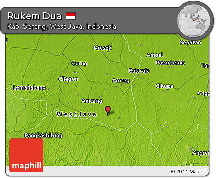 Physical 3D Map of Rukem Dua