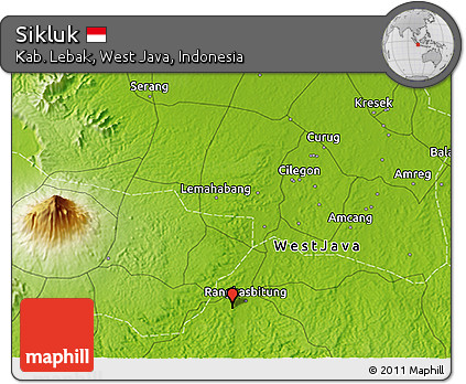 Physical 3D Map of Sikluk
