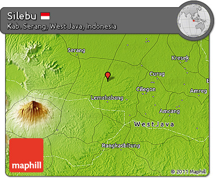 Physical 3D Map of Silebu