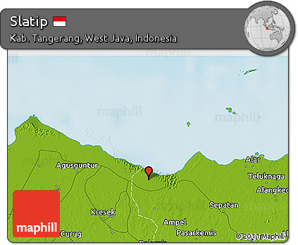 Physical 3D Map of Slatip