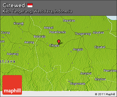 Physical 3D Map of Cirewed