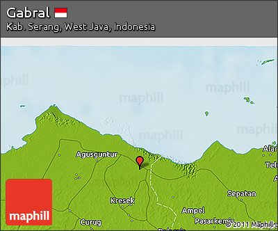 Physical 3D Map of Gabral