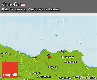 Physical 3D Map of Ganefo