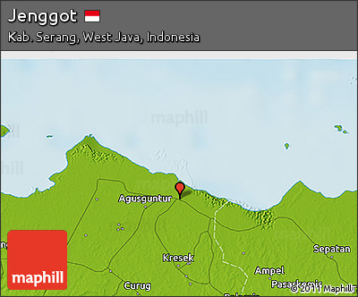 Physical 3D Map of Jenggot