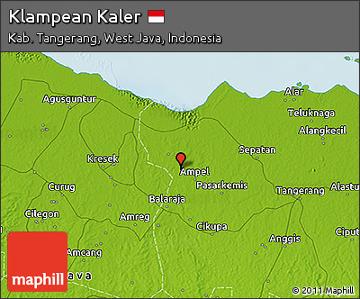 Physical 3D Map of Klampean Kaler
