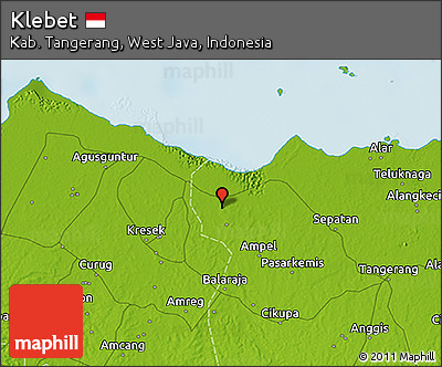 Physical 3D Map of Klebet