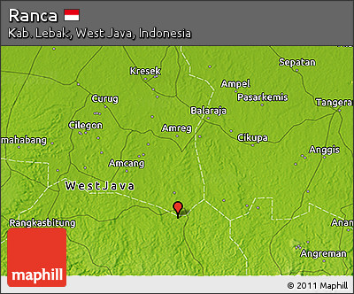 Physical 3D Map of Ranca
