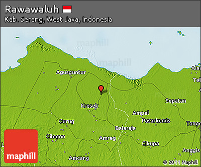 Physical 3D Map of Rawawaluh