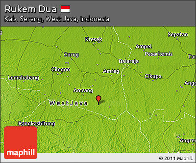 Physical 3D Map of Rukem Dua