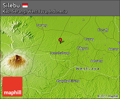 Physical 3D Map of Silebu