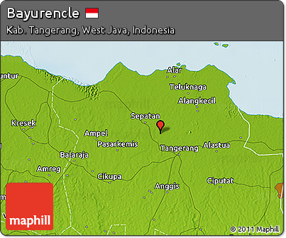 Physical 3D Map of Bayurencle