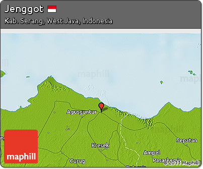 Physical 3D Map of Jenggot