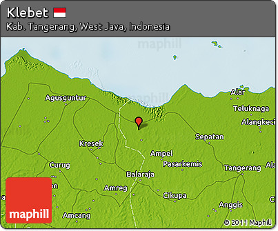 Physical 3D Map of Klebet