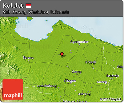 Physical 3D Map of Kolelet