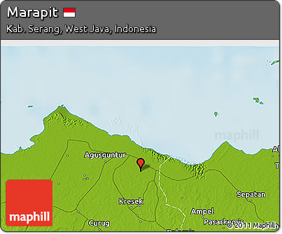 Physical 3D Map of Marapit