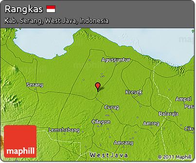 Physical 3D Map of Rangkas