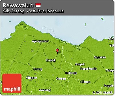 Physical 3D Map of Rawawaluh