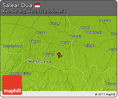 Physical 3D Map of Salear Dua