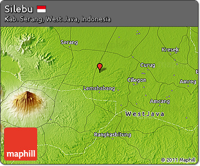 Physical 3D Map of Silebu