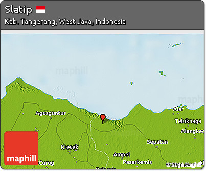 Physical 3D Map of Slatip