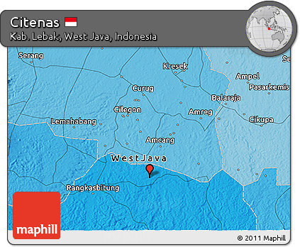 Political 3D Map of Citenas