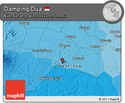 Political 3D Map of Damping Dua