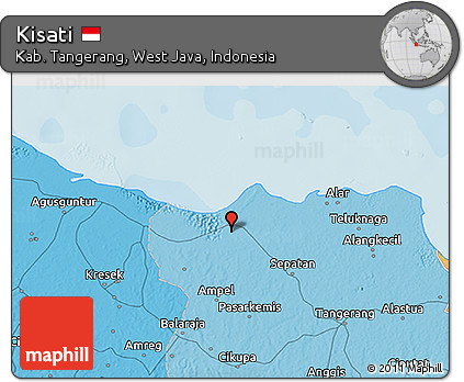 Political 3D Map of Kisati