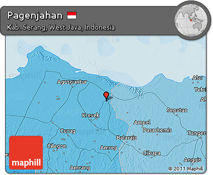 Political 3D Map of Pagenjahan
