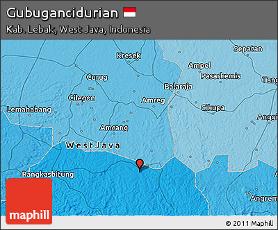 Political 3D Map of Gubugancidurian