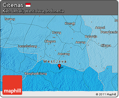 Political 3D Map of Citenas