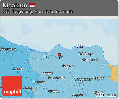 Political 3D Map of Kinakiun