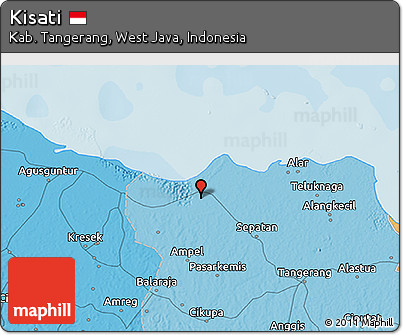 Political 3D Map of Kisati