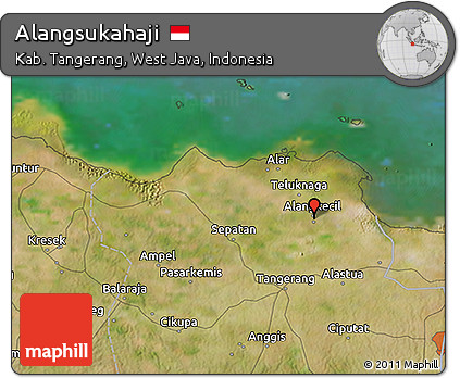 Satellite 3D Map of Alangsukahaji