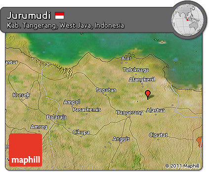 Satellite 3D Map of Jurumudi